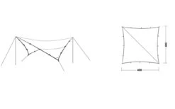 Robens Tarp Polycotton 4 X 4 M Sonnensegel 5 Robens Tarp Polycotton 4 X 4 M Sonnensegel -Camping-ausrüstung Verkaufsgeschäft 2340679 1280x1280