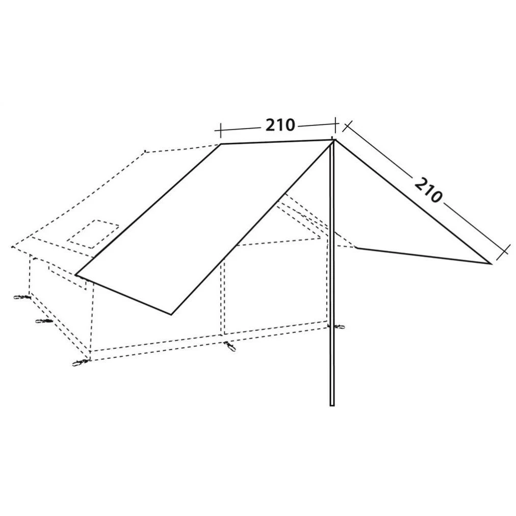 Robens Prospector Tarp Sonnensegel 5 Robens Prospector Tarp Sonnensegel – Bild 3