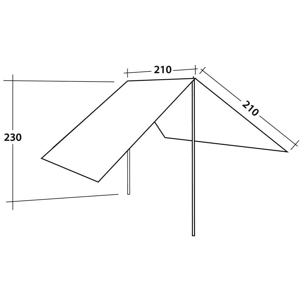 Robens Prospector Tarp Sonnensegel 6 Robens Prospector Tarp Sonnensegel – Bild 4