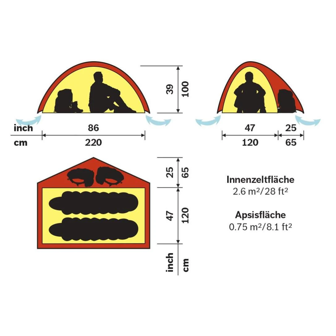 Hilleberg Niak Trekkingzelt 4 Hilleberg Niak Trekkingzelt – Bild 2