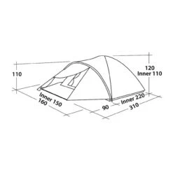 Robens Tor 3 Trekkingzelt -Camping-ausrüstung Verkaufsgeschäft 6085726 1280x1280