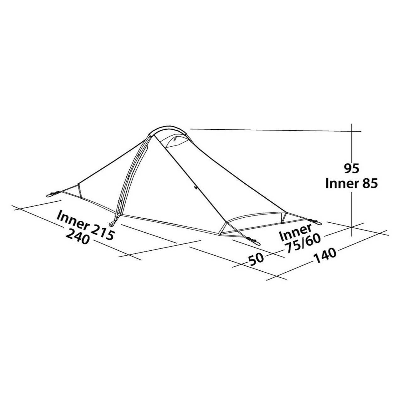 Robens Starlight 1 Trekkingzelt 5 Robens Starlight 1 Trekkingzelt – Bild 3