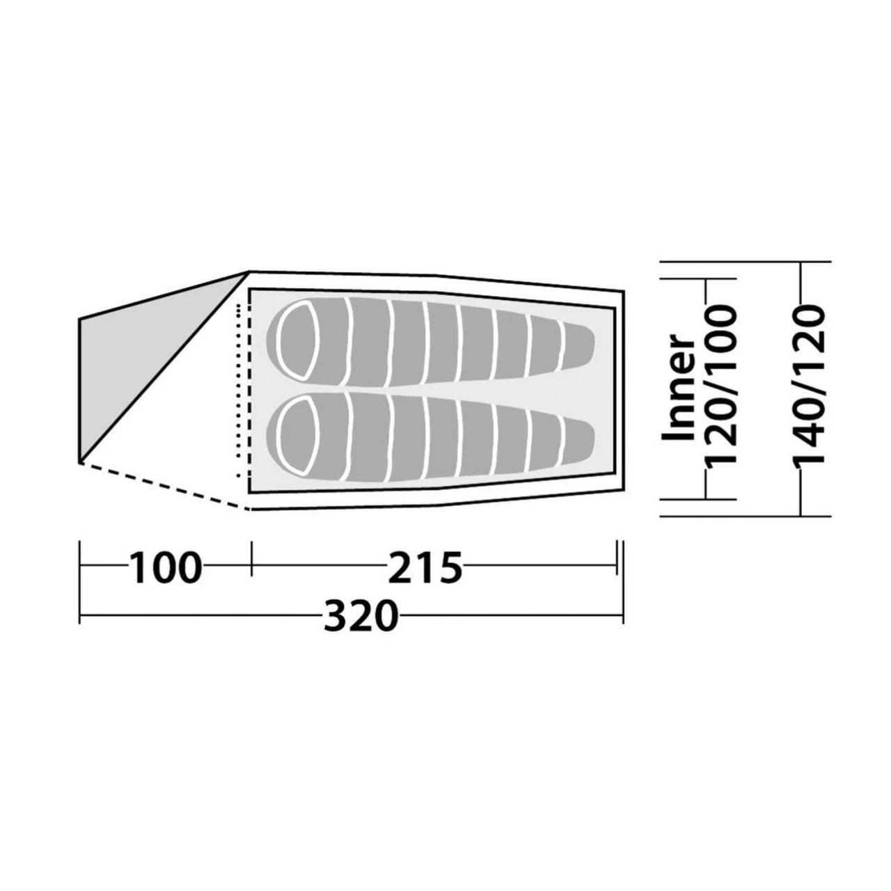Robens Buck Creek 2 Trekkingzelt 5 Robens Buck Creek 2 Trekkingzelt – Bild 3