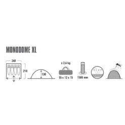 High Peak Monodome XL Campingzelt -Camping-ausrüstung Verkaufsgeschäft 6189816 1280x1280
