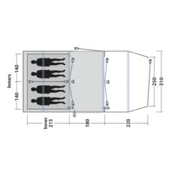 Outwell Parkdale 4PA Familienzelt -Camping-ausrüstung Verkaufsgeschäft 6724348 1280x1280