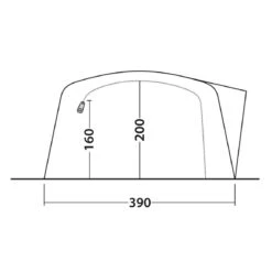 Outwell Knightdale 8PA Familienzelt -Camping-ausrüstung Verkaufsgeschäft 6724516 1280x1280
