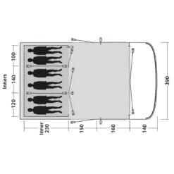 Outwell Colorado 6PE Familienzelt -Camping-ausrüstung Verkaufsgeschäft 6725864 1280x1280