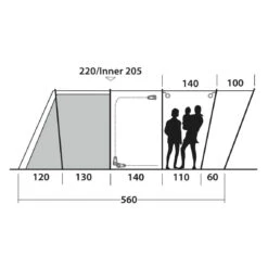Outwell Montana 6PE Familienzelt -Camping-ausrüstung Verkaufsgeschäft 6725877 1280x1280