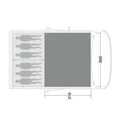 Outwell Flat Woven Carpet Hayward Lake 6ATC Zeltteppich -Camping-ausrüstung Verkaufsgeschäft 6738655 1280x1280