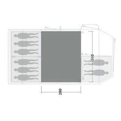 Outwell Flat Woven Carpet Knightdale 8PA Zeltteppich -Camping-ausrüstung Verkaufsgeschäft 6738668 1280x1280