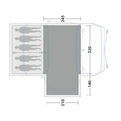 Outwell Flat Woven Carpet Oakdale 5PA Zeltteppich 6 Outwell Flat Woven Carpet Oakdale 5PA Zeltteppich -Camping-ausrüstung Verkaufsgeschäft 6738695 1280x1280