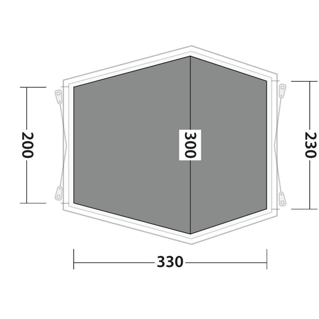 Outwell Flat Woven Carpet Woodcrest Vorzeltteppich 4 Outwell Flat Woven Carpet Woodcrest Vorzeltteppich – Bild 2