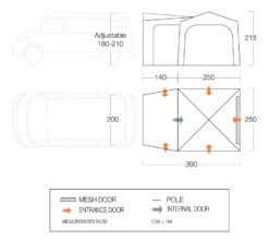Vango Tailgate Hub Low Busvorzelt -Camping-ausrüstung Verkaufsgeschäft 6740543 1280x1280