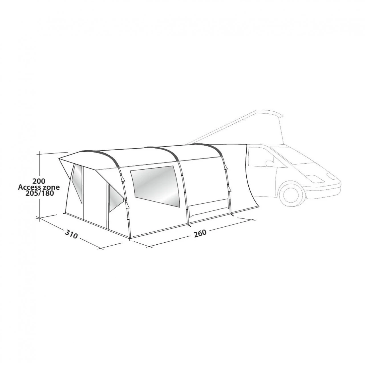 Easy Camp Wimberly Busvorzelt 4 Easy Camp Wimberly Busvorzelt – Bild 2