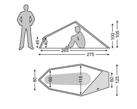 Nordisk Svalbard 1 PU Trekkingzelt 4 Nordisk Svalbard 1 PU Trekkingzelt – Bild 2