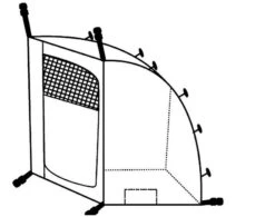 High Peak Aeros Traveller Innenzelt
