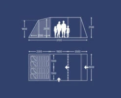 Kampa Hayling 4 Familienzelt -Camping-ausrüstung Verkaufsgeschäft 7139777 1280x1280