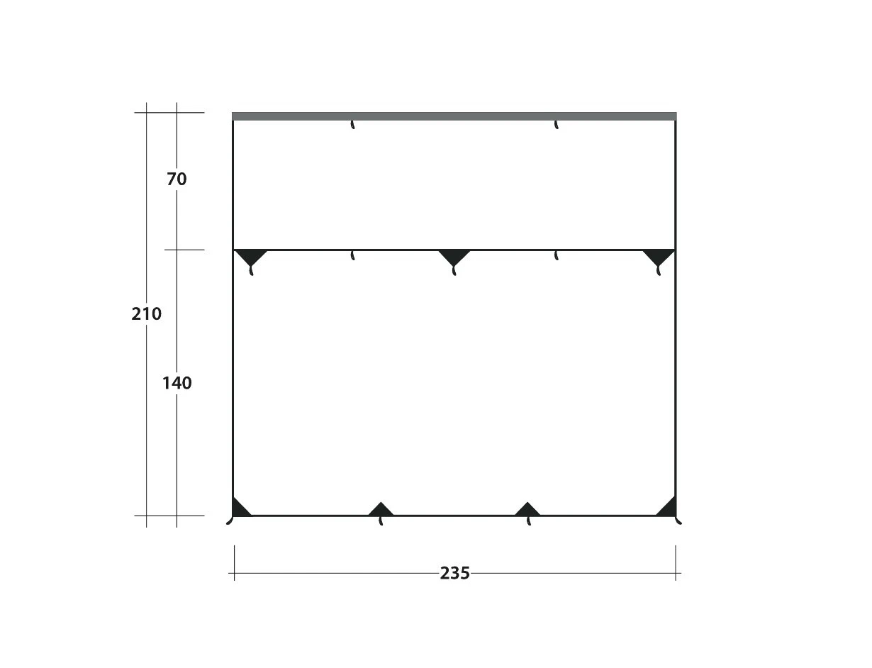 Outwell Hillcrest Tarp Sonnensegel 5 Outwell Hillcrest Tarp Sonnensegel – Bild 3
