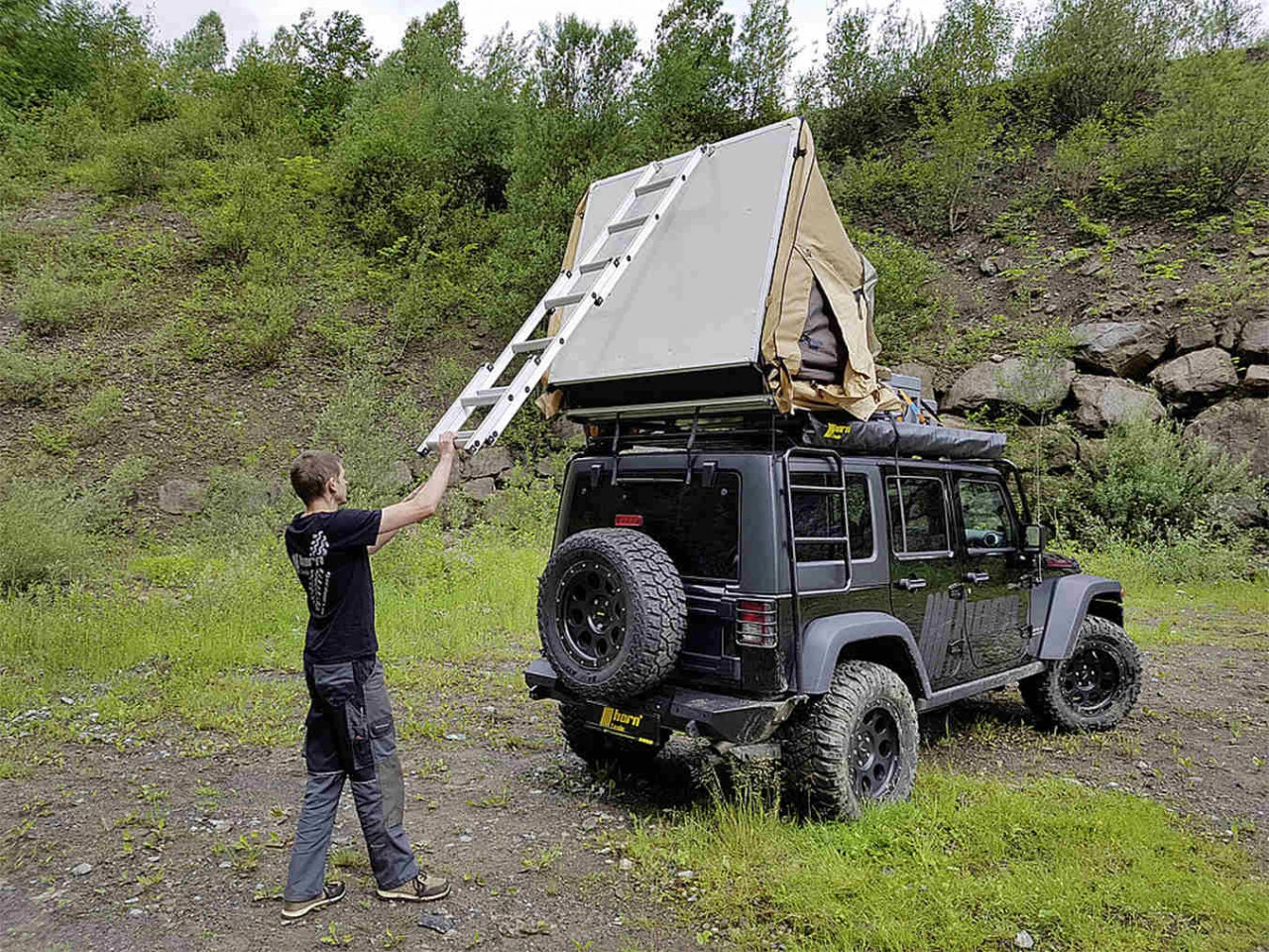 Horntools GmbH Dachzelt Desert I 165 Cm 4 Horntools GmbH Dachzelt Desert I 165 Cm – Bild 2