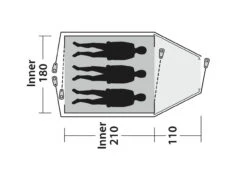 Outwell Cloud 3 Campingzelt -Camping-ausrüstung Verkaufsgeschäft 7366391 1280x1280