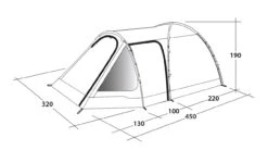 Outwell Cloud 5 Plus Campingzelt -Camping-ausrüstung Verkaufsgeschäft 7366433 1280x1280
