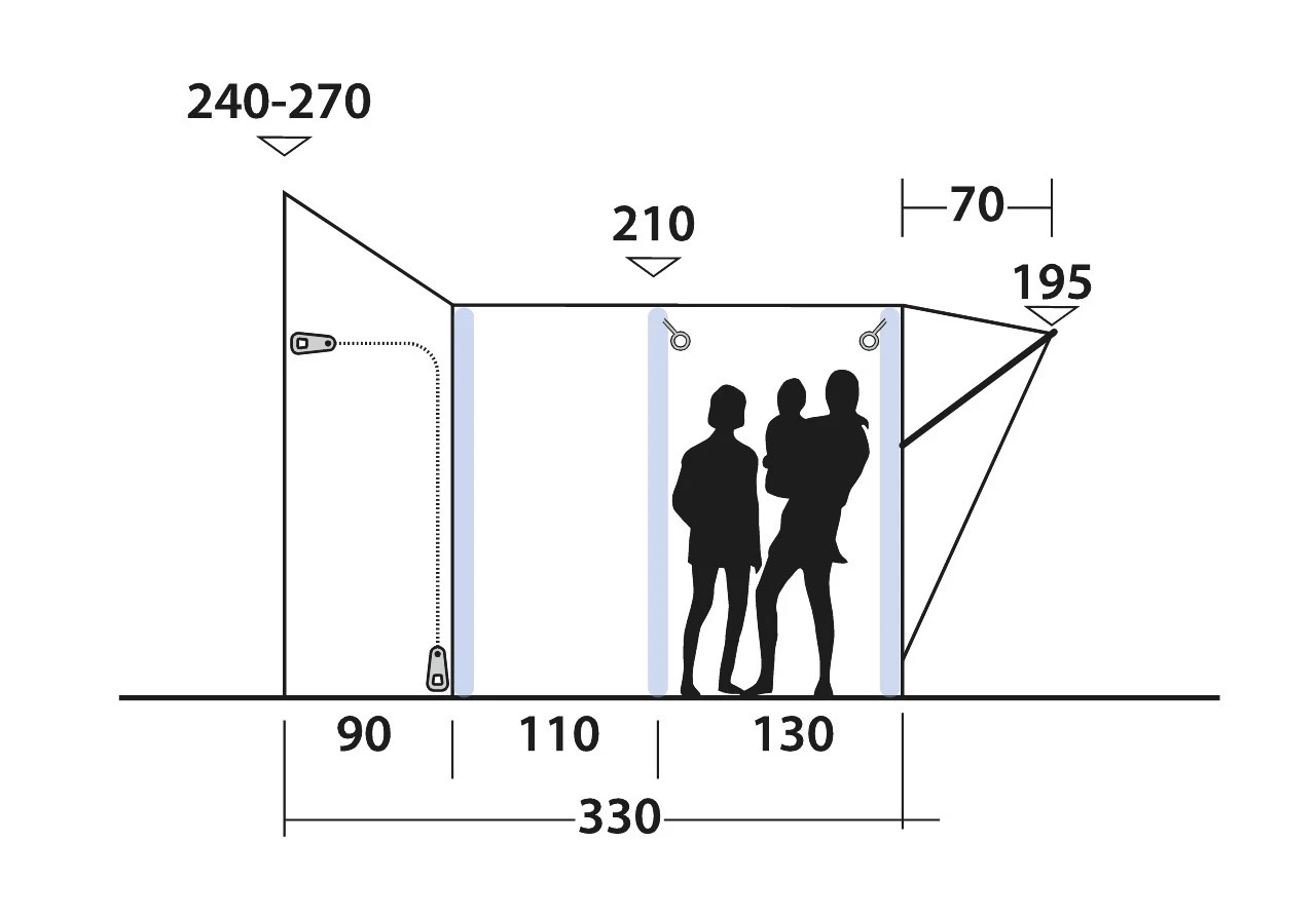 Outwell Newburg 240 Air Tall Wohnmobilvorzelt 6 Outwell Newburg 240 Air Tall Wohnmobilvorzelt – Bild 4