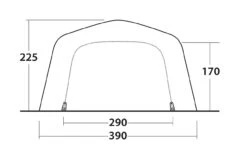Outwell Forestville 6SA Familienzelt -Camping-ausrüstung Verkaufsgeschäft 7366651 1280x1280