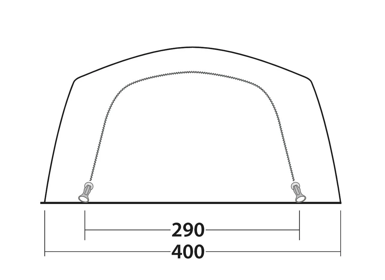 Outwell Yosemite Lake 6TC Familienzelt 7 Outwell Yosemite Lake 6TC Familienzelt – Bild 5