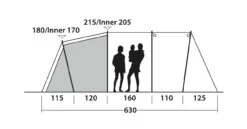 Outwell Yosemite Lake 4TC Familienzelt -Camping-ausrüstung Verkaufsgeschäft 7366857 1280x1280