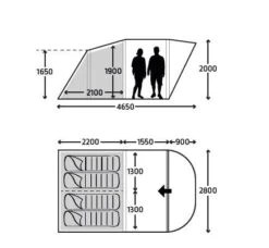 Kampa Brean 4 AIR TC Familienzelt 5 Kampa Brean 4 AIR TC Familienzelt -Camping-ausrüstung Verkaufsgeschäft 7369550 1280x1280