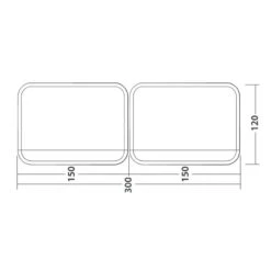 Outwell Windscreen Air Scalable 150 Windschutz -Camping-ausrüstung Verkaufsgeschäft 7432390 1280x1280