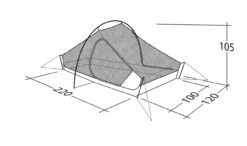 Robens Chaser 3XE Trekkingzelt -Camping-ausrüstung Verkaufsgeschäft 7436774 1280x1280