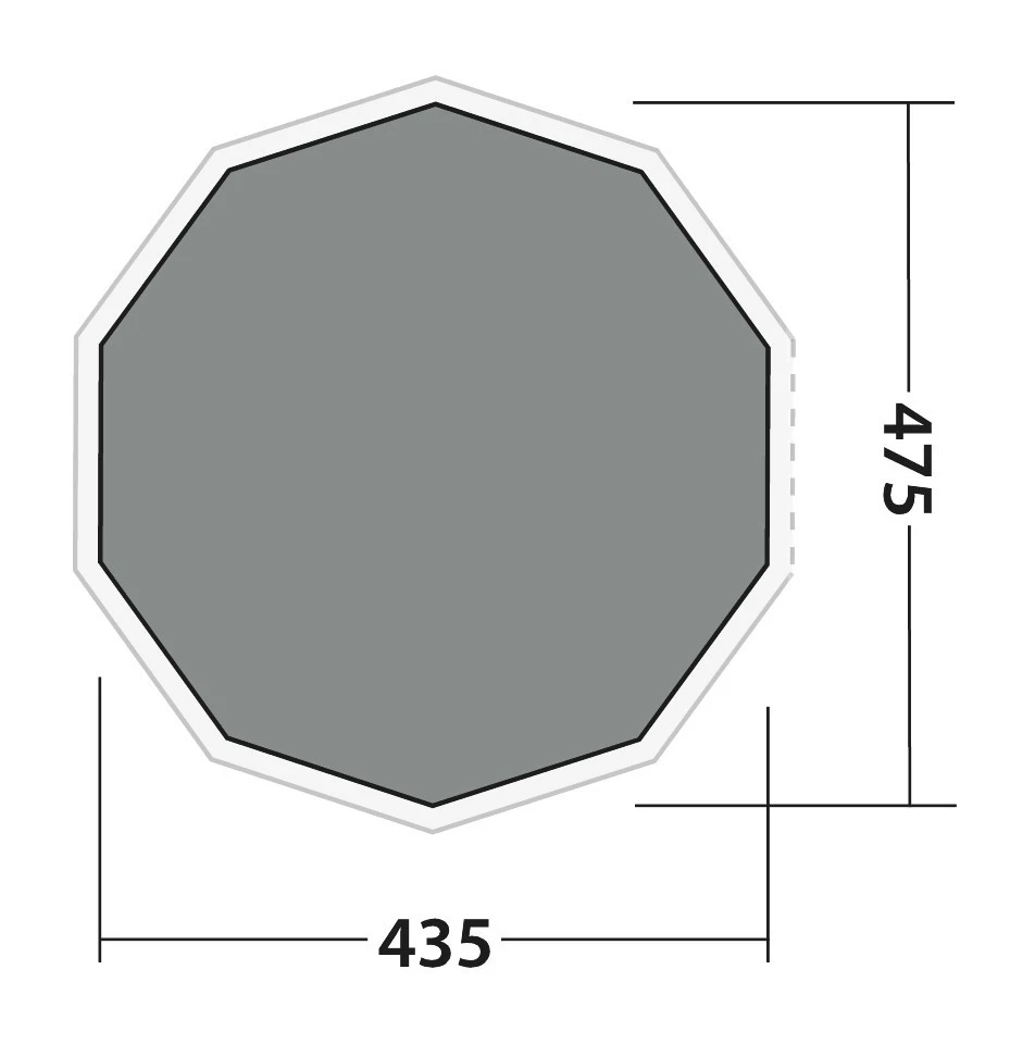 Robens Fleece Carpet Klondike Grande Zeltteppich 4 Robens Fleece Carpet Klondike Grande Zeltteppich – Bild 2