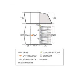 Vango Avington Flow 500 Ausstellungszelt -Camping-ausrüstung Verkaufsgeschäft 7504604 1280x1280