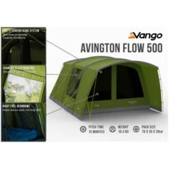 Vango Avington Flow 500 Ausstellungszelt -Camping-ausrüstung Verkaufsgeschäft 7504606 1280x1280