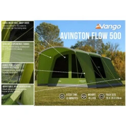Vango Avington Flow 500 Ausstellungszelt -Camping-ausrüstung Verkaufsgeschäft 7504607 1280x1280