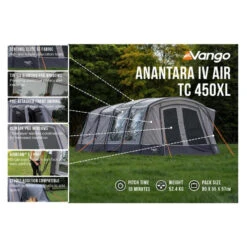 Vango Anantara IV Air TC 450XL Familienzelt -Camping-ausrüstung Verkaufsgeschäft 7507103 1280x1280