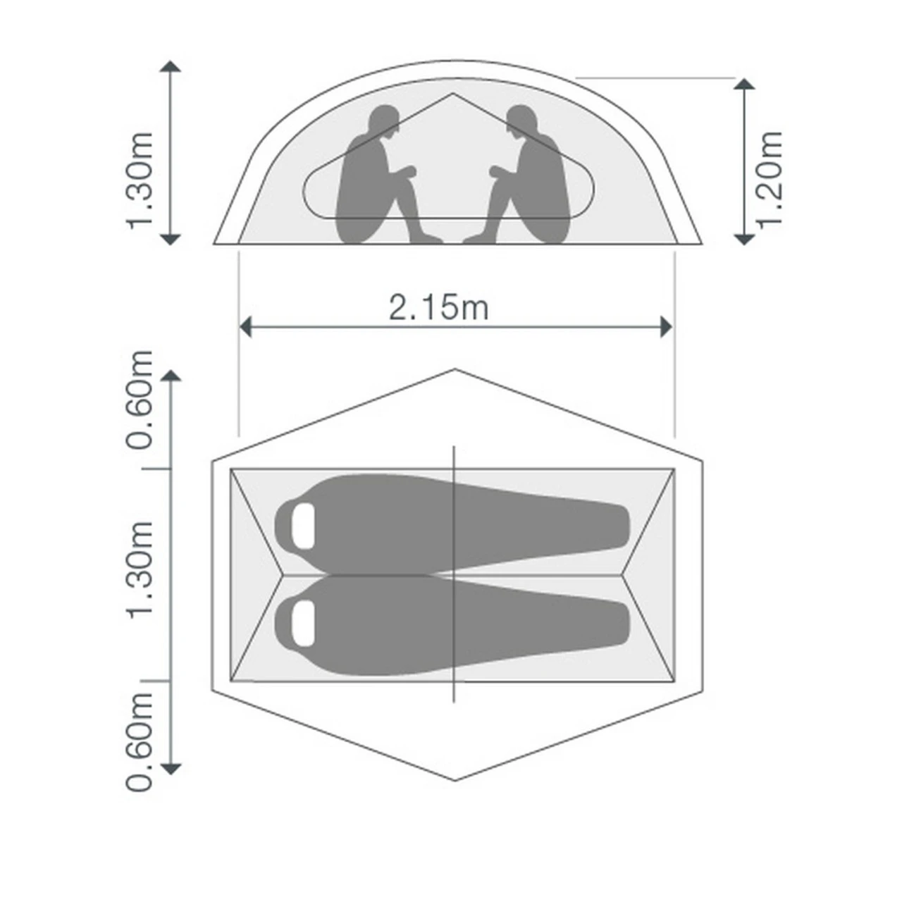 Exped Lyra II Trekkingzelt 4 Exped Lyra II Trekkingzelt – Bild 2