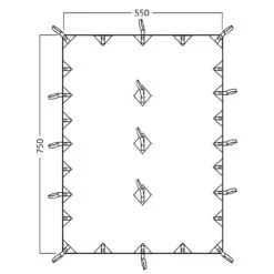 Nordisk Kari 41 Basic Cotton Tarp -Camping-ausrüstung Verkaufsgeschäft 7602506 1280x1280