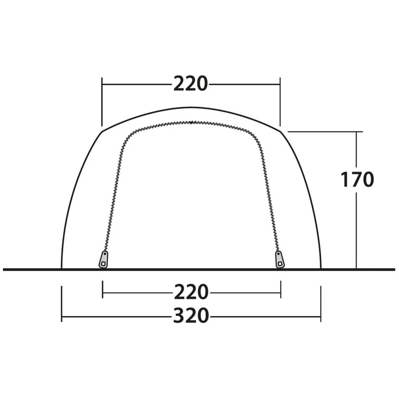 Outwell Odessa 5 Familienzelt (Spring Campaign 2023) 7 Outwell Odessa 5 Familienzelt (Spring Campaign 2023) – Bild 5