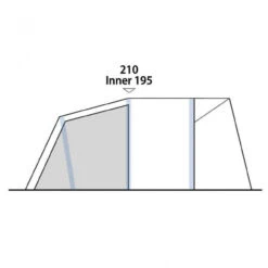Outwell Inner Blossburg 380/380A Innenzelt -Camping-ausrüstung Verkaufsgeschäft 7752217 1280x1280