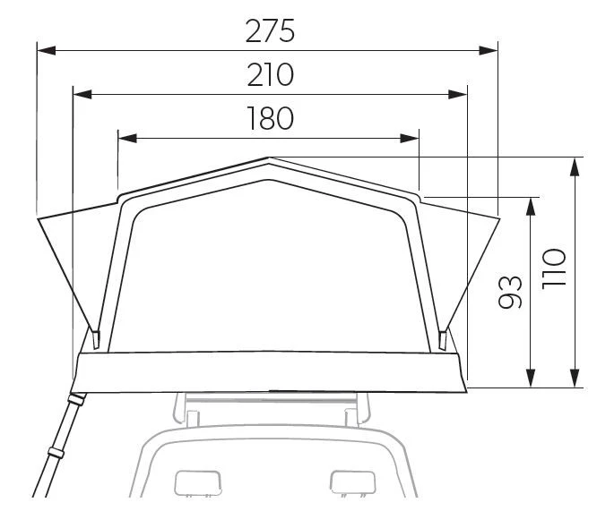 Dometic TRT 140 AIR Dachzelt 4 Dometic TRT 140 AIR Dachzelt – Bild 2