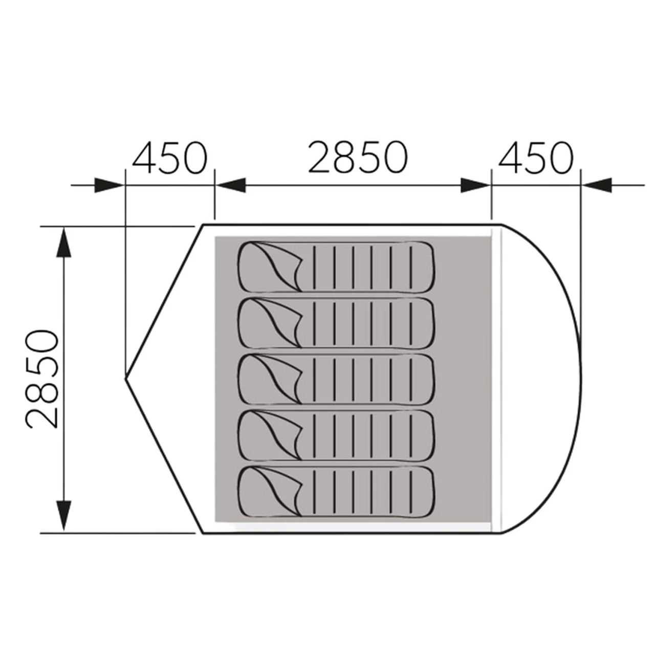 Dometic Reunion FTG 5X5 Redux Campingzelt 4 Dometic Reunion FTG 5X5 Redux Campingzelt – Bild 2