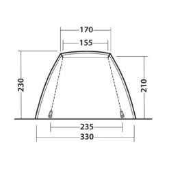 Outwell Woodcrest Busvorzelt -Camping-ausrüstung Verkaufsgeschäft 7865795 1280x1280