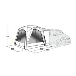 Outwell Milestone Lux Busvorzelt -Camping-ausrüstung Verkaufsgeschäft 7865839 1280x1280