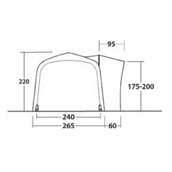 Outwell Crossville 250SA Busvorzelt -Camping-ausrüstung Verkaufsgeschäft 7865869 1280x1280