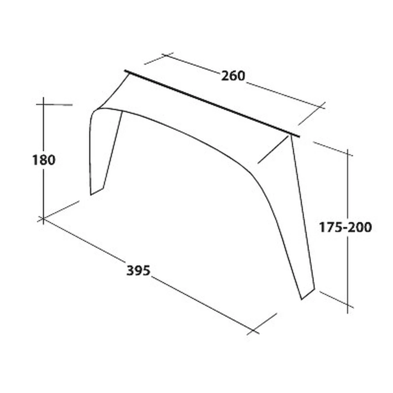 Outwell Lounge Vehicle Connection XL Verbinder 4 Outwell Lounge Vehicle Connection XL Verbinder – Bild 2