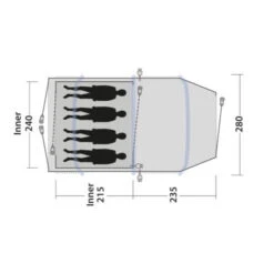 Outwell Starhill 4A Familienzelt -Camping-ausrüstung Verkaufsgeschäft 7957905 1280x1280