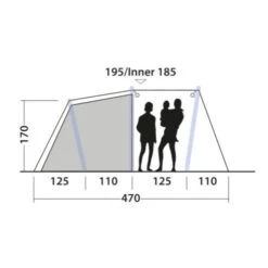 Outwell Starhill 4A Familienzelt -Camping-ausrüstung Verkaufsgeschäft 7957906 1280x1280
