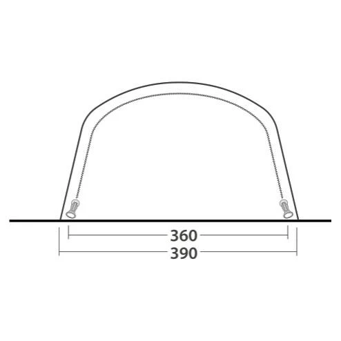 Outwell Hayward Lake 6ATC Familienzelt 7 Outwell Hayward Lake 6ATC Familienzelt – Bild 5